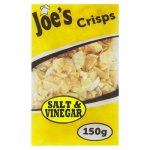 Salt & Vinegar Crisps 150G