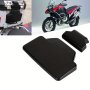 Motorcycle Back Cushion Rear Pad Saddlebag Trunk Passenger Backrest Accessories Fit For Bmw F800GS R1200GS Adv Black