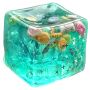 Ice Cube Squishy Fidget Toy Sensory Squeeze Ball Toys With Real Sea Shells