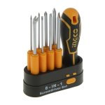 9 Piece Interchangeable Screwdriver Set