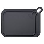 Cutting Board Non-slip Black Plastic - 2 Piece Set