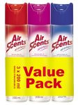 Scents Mixed Enhancer Aerosol Spray 3 Pack Of 200 Ml