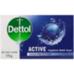 Dettol Active Hygiene Bath Soap Bar 175G