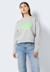 Arya O-neck Sweat - Light Grey Melange Paris