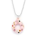 Multi Coloured Donut Pendant