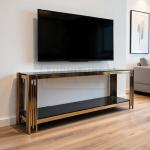 Royal Crest Gold Tv Stand