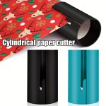 1PC Safe-grip Paper Cutter For Home Use Ideal For Wrapping & Gift Ties - Durable Plastic 9.98CM X 5.99CM