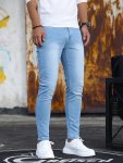 Men's Skinny Fit Stretch Denim Pants Men's Classic Design Jeans Versatile For Four Seasons