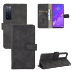For Huawei Nova 7 5G Solid Color Skin Feel Magnetic Buckle Horizontal Flip Calf Texture Pu Leather Case With Holder & Card Slots