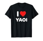 I Yaoi Anime Fan Love Heart Yaoi Romance T-Shirt