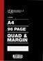 Freedom A4 Counter Book 1 Quire 96 Pages Quad And Margin