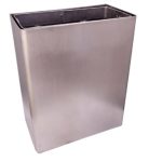Wall Bin Stainless Steel Large 28L