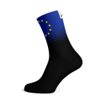 European Union Flag Socks - Large Black