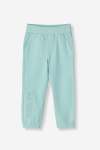 GIRLS Relaxed Track Pants - 10 Green