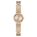 Guess Stainless Steel Analog Rose Gold Womens Watch