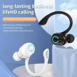 Wireless Headset Stereo Wireless Ear Hanging Ear Type Single-ear Earphone For Sports Running Talk