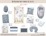 Cot Duvet Bedding No Dolphin Party Under The Sea Set
