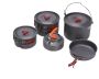 Compact Camping Cookware Collapsible Mess Kit Set Of 5