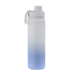 Lizzard Flask 650ML Assorted - Hydrangea Blue white