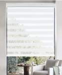 Smte Mordern Quality Zebra Roller Blind For Window F1 White 90 Cm With Keychain
