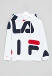 FILA Sienna Aop Hoodie - White