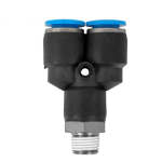 AirCraft Pu Hose Fitting Y Joint 8MM-1 8" M