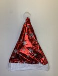 Christmas Hat With White Snowflakes