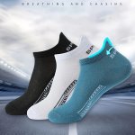 6 10 Pairs Of Men's Sweat Absorbing & Anti Odor Ear Lifting Low Cut Socks Comfy Breathable Casual Soft & Elastic Socks Spring &