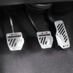 Car Supplies Auto Manual auto Oil Stopper Pedal Modified Universal Fit Clutch Aluminum Alloy Metal Brake Anti-slip Foot Pedal