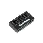 Raidmax Addressable Rgb LED And Fan Speed Control Hub 4 X 3 Pin PORTS|6 X 4 Pin PORTS|1 X 4 Pin Motherboard Connector Compatible