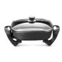 Sunbeam - Fry Pan With Lid - Black