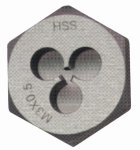 DIE Carb.steel 10X1.50MM Card