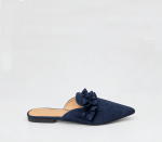 Flat Mule - 8 Navy