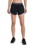 Women's Ua Play Up Shorts 3.0 - Black Purple Tint Md