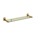 Siemens B Series - Brushed Gold Glass Shelf
