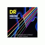 Dr Neon Multi Colour Electric Guitar Strings 10-46