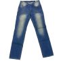 - EC816 Mens Stone Washed Straight Legged Jeans