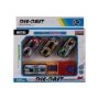 DIE Cast Set With 4 Cars & 1 Launcher 2 Pack