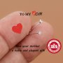 MINI 925 Sterling Silver Hypoallergenic Stud Earrings Tiny Zirconia Inlaid Simple Style For Women Daily Casual