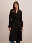 Lilah Trench Coat - 16 Black