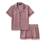 Women’s Satin Short Set – Nostalgia Rose