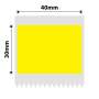 NB222 - Niimbot - B1 / B21 / B3S / B4 - 30x40mm - 230 Yellow Labels