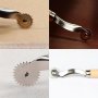 1PC Metal And Wood Precision Tracing Wheel For Sewing - Accurate Pattern Transfer Tool For Quilting & Crafting