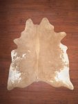 Aa Grade Cow Hide 077 Brown white XXL - Extra Extra Large Brown white Panelled