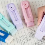 1PC Mixed Color Random Color Push-pull Eraser Macaron Art Examination Writing Drawing Eraser