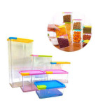 Stackable And Space Savvy 6PCS Container