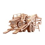 – Car Trailer & Jeep Mechanical 3D Puzzle