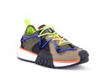 PALLADIUM Mens Troop Runner Lace It Sneakers In Olive Night firecracker - Olive Night firecracker 8
