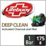 Lifebuoy Hygiene Bar Soap Deep Cleansing Activated Charcoal And Mint 175G