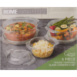 @home Curve Glass Casserole Set 3-PIECE